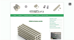 Desktop Screenshot of imanes123.com